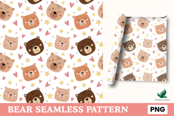 Bear Seamless Pattern: A Versatile Digital Design for Creative Projects