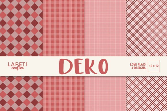 Bring Timeless Style to Valentine Projects with Red Plaid Papers