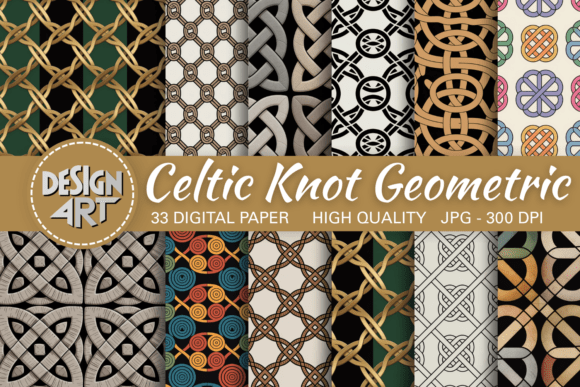 Celtic Knot Geometric Pattern: Timeless Design for Creative Projects