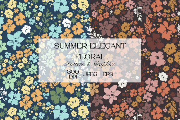 Summer Elegant Floral Pattern: Timeless Style for Every Season