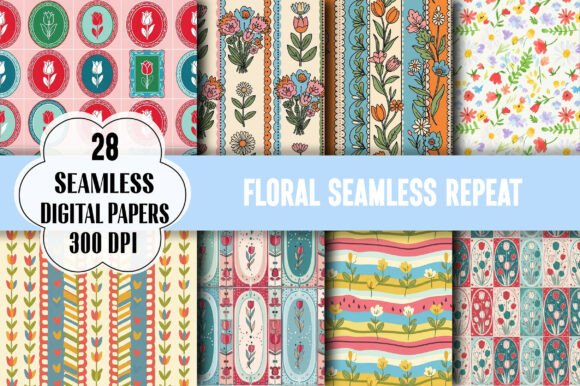 Unleashing Creativity with Floral Seamless Repeat Patterns