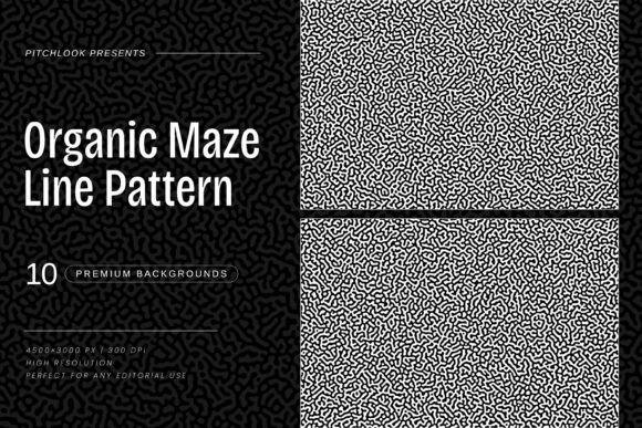 Unlocking Creativity with the Organic Maze Line Pattern Collection