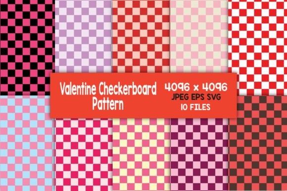 Valentine Checkerboard Pattern: A Strategic Design Tool for Celebrating Love Creatively